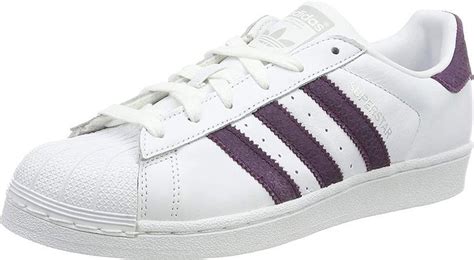 adidas superstar wit met paars